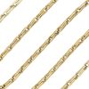 Fancy Link Chain Necklace 14K Gold 20.5 Length links