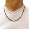 Miami Cuban Chain 14k Gold 23 Inch Close
