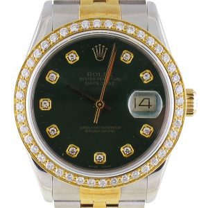 Pre-Owned Rolex 36MM Two Tone Datejust (1986) Model 16013