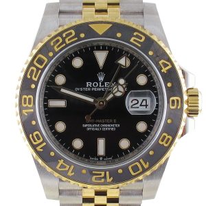 Pre-Owned Rolex 40MM GMT Master II Zombie (2023) Two Tone Model 126713GRNR