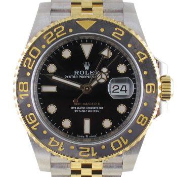 Pre-Owned Rolex 40MM GMT Master II Zombie (2023) Two Tone Model 126713GRNR