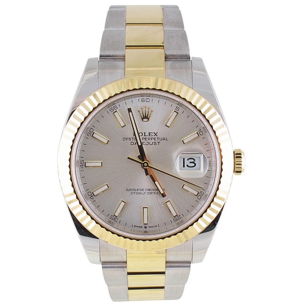 Pre-Owned Rolex Datejust 41MM (2025) Two Tone#126333 Front