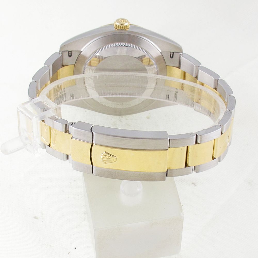 Pre-Owned Rolex Datejust 41MM Wimbledon (2018) Two Tone#126333 back