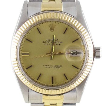 Pre-Owned Vintage Rolex Datejust (1971) Two Tone Model 1625