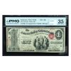 1865 $1 National Bank Note PMG 35 | Geneseo NY