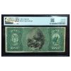 1865 $1 National Bank Note PMG 35 | Geneseo NY