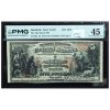1875 $5 National Bank Note PMG 45 – Dunkirk, NY (Charter #2619)