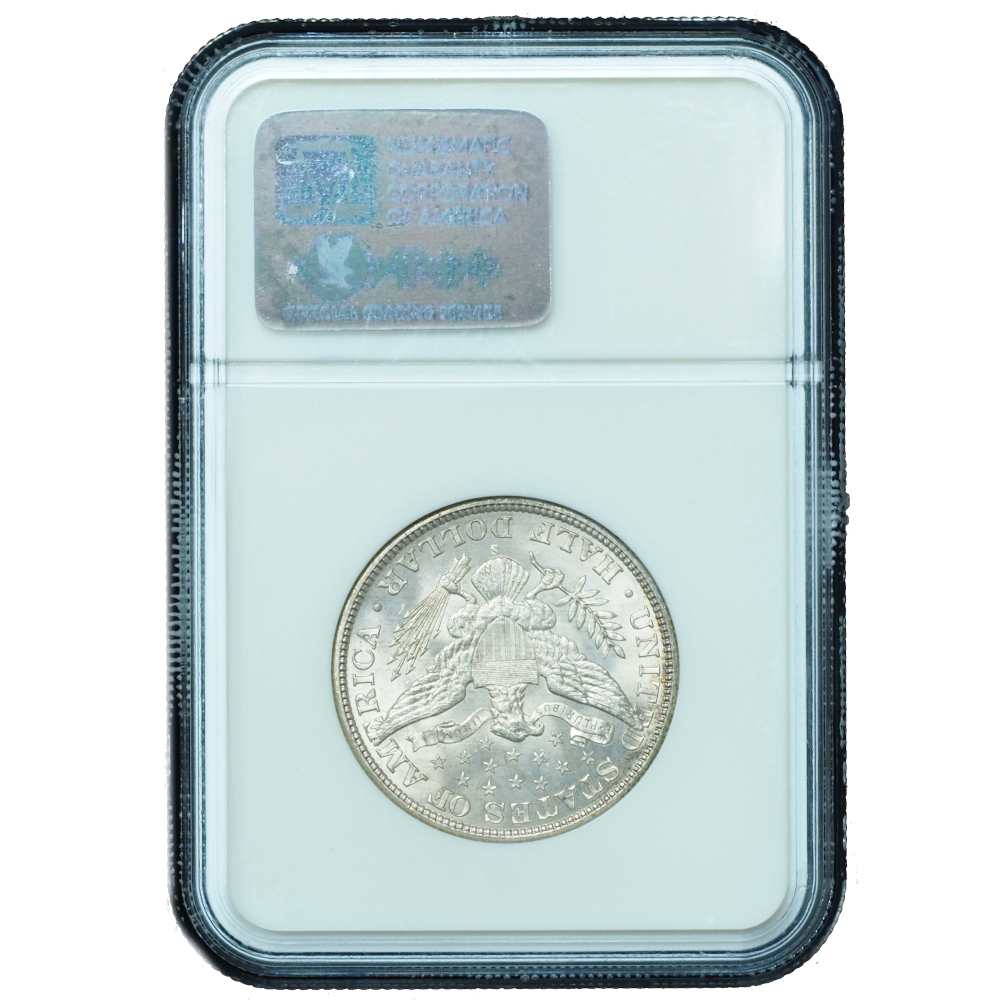 1902 s バーバーハーフダラー銀貨　準特年 Buy 1902-S Barber Half Dollar MS65 NGC – San Francisco Gem Rarity