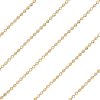 Bead Ball Pull Chain Necklace 18K Gold 20.25 Length links