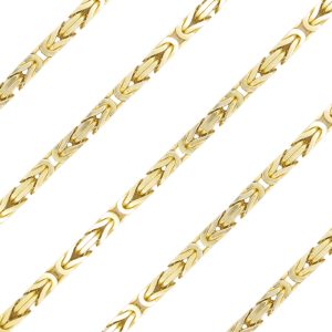 Byzantine Link Chain Necklace 24.25 Length links