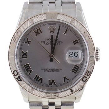 Pre-Owned Rolex 36MM Stainless Steel Datejust Thunderbird (2004) 16264