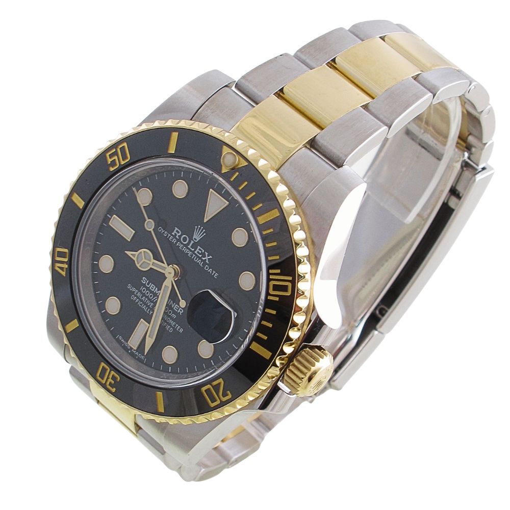 Buy Pre-Owned 2017 Rolex Submariner Two-Tone Black Dial | Arnold
