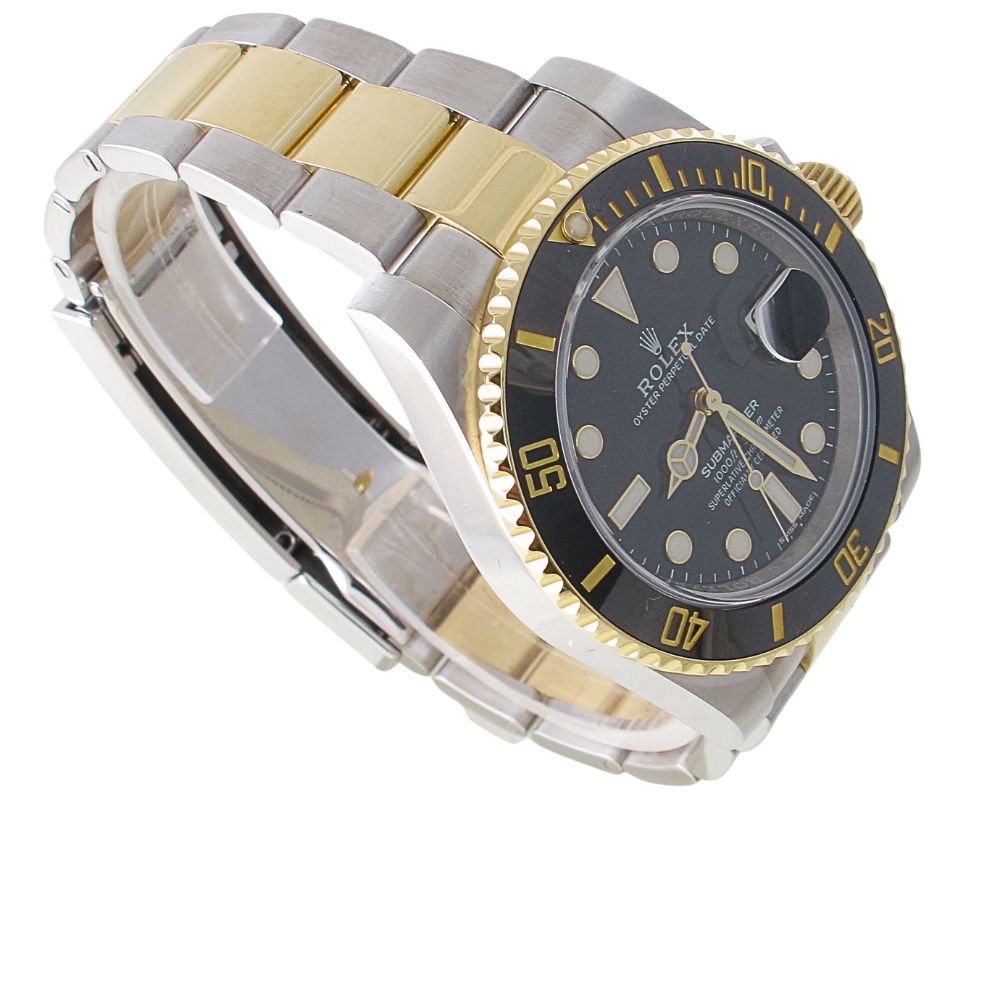 Buy Pre-Owned 2017 Rolex Submariner Two-Tone Black Dial | Arnold