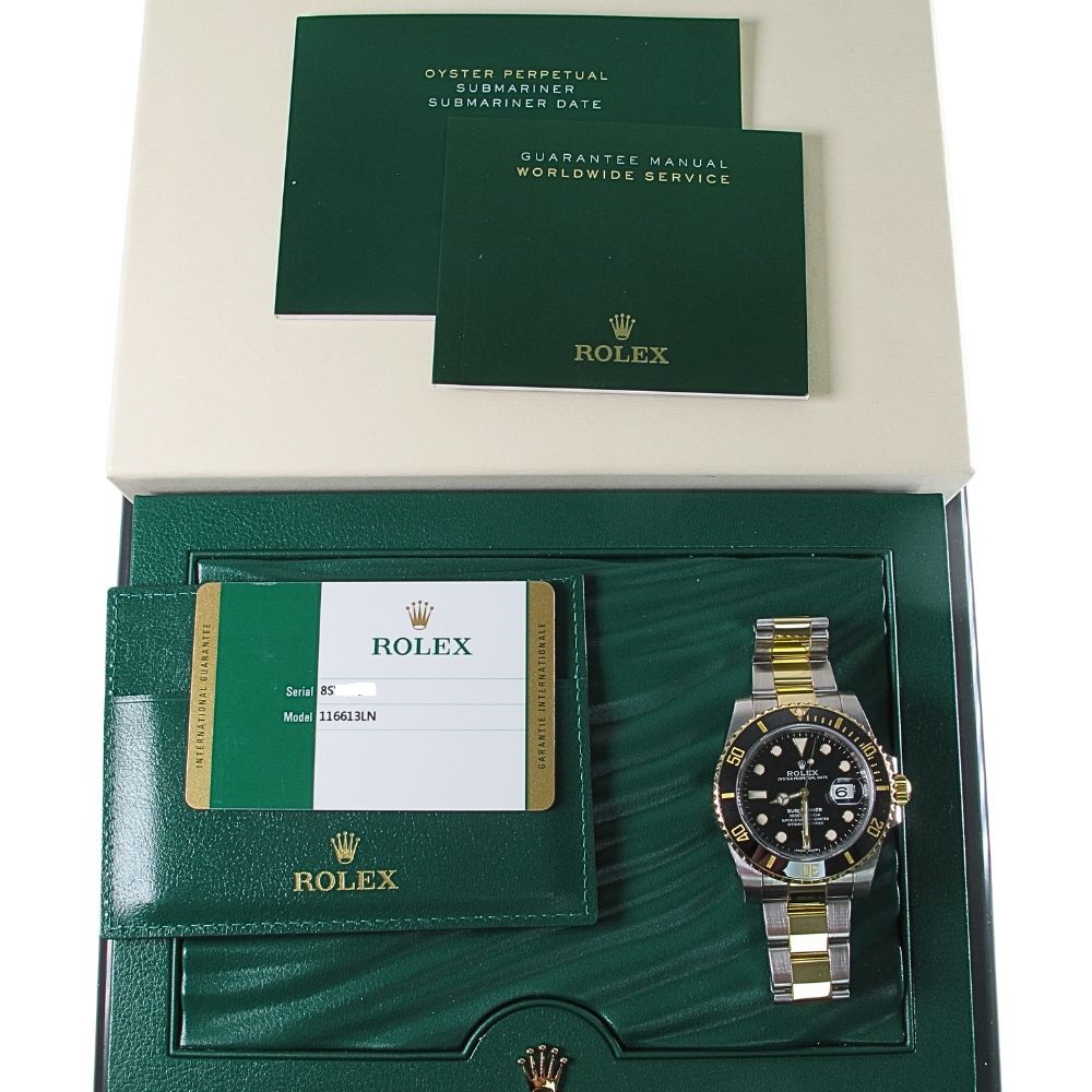 Buy Pre-Owned 2017 Rolex Submariner Two-Tone Black Dial | Arnold