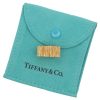 Tiffany & Co Bark Texture Band Ring 14K Gold with bag