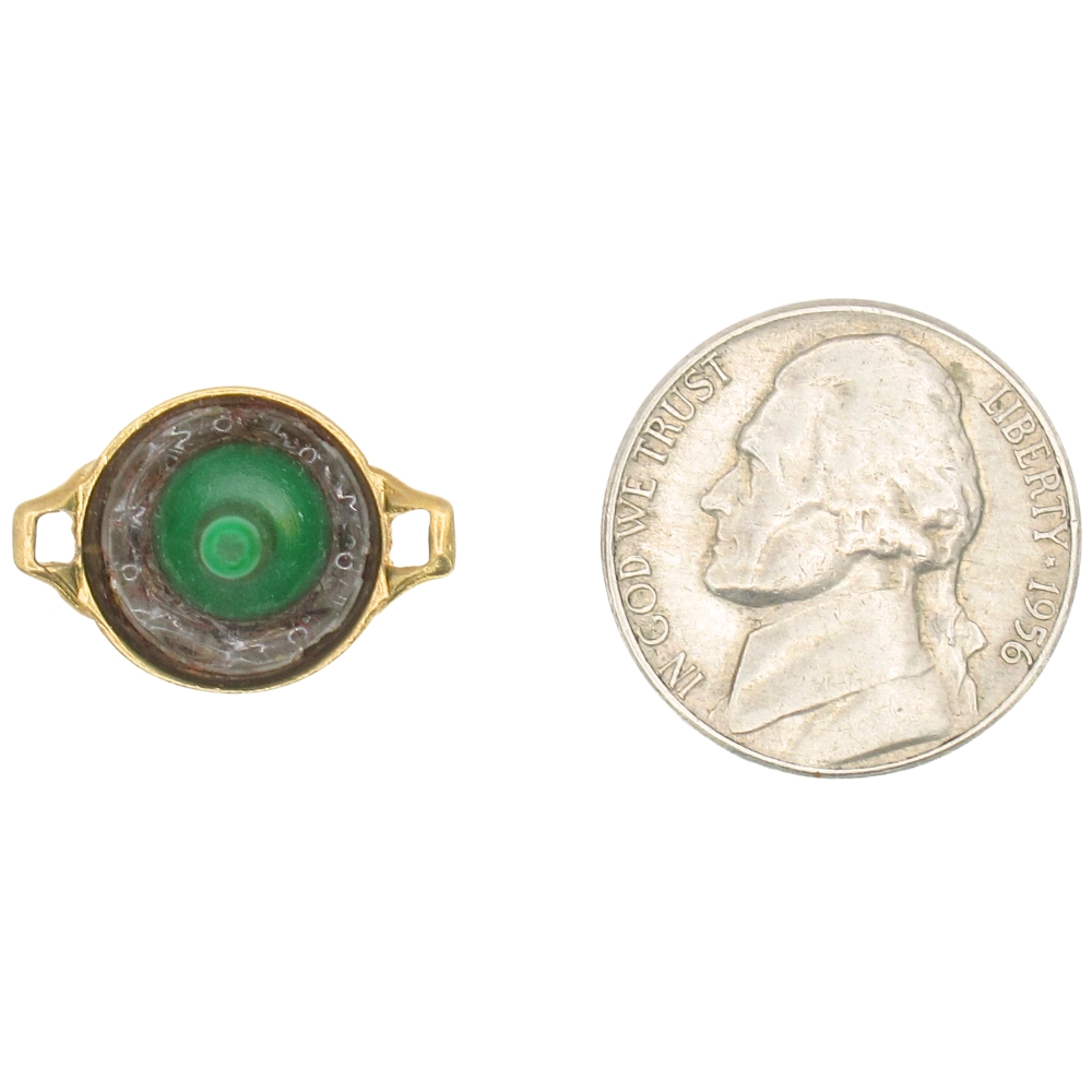 Vintage Champagne Ice Bucket Charm 9K Gold top size Vintage Champagne Ice Bucket Charm 9K Gold top size