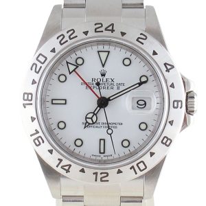 Pre-Owned Rolex 40MM Explorer II (2004) Stainless Steel 16570