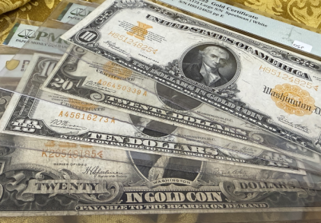 gold certificates for sale online