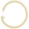 17.22ctw Diamond Tennis Bracelet 14K Yellow Gold side