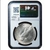 1923 Peace Dollar MS61 NGC Cert Back