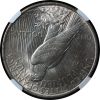 1923 Peace Dollar MS61 NGC Back