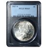 1927-S Peace Dollar MS63 PCGS Cert Front