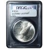 1927-S Peace Dollar MS63 PCGS Cert Back