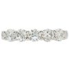 1ctw 5-Stone Diamond Band Ring 14K White Gold