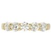 1ctw 5-Stone Diamond Band Ring 14K Yellow