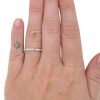 .31ctw Round & Baguette Diamond Band Ring14K MOdeled White Gold