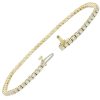 3ctw Diamond Tennis Bracelet 14K Yellow Gold Clasp