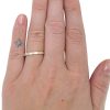 .58ctw Baguette Diamond Band Ring 14K Yellow Modeled