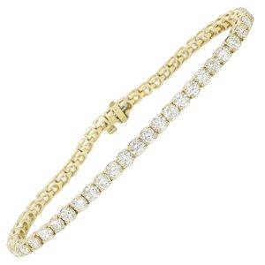7ctw Diamond Tennis Bracelet 14K Yellow Gold