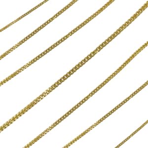 10K Gold Curb Link Chain 2mm