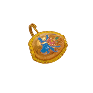 Easter Egg Vintage Charm 14K Gold