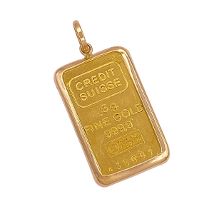 Fine Gold Pamp Charm