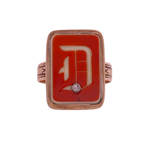 Letter D Vintage Ring
