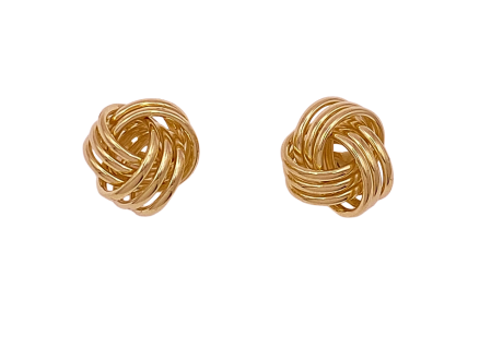 Love Knot Earring 14K Gold