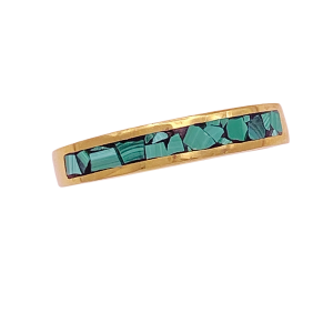 Malachite Band 14K