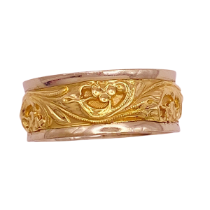 Ornate Band Ring 14KTT