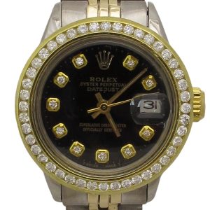 Pre-Owned Ladies Rolex 26mm Datejust (1963) Two Tone Model 6517