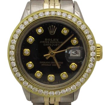 Pre-Owned Ladies Rolex 26mm Datejust (1963) Two Tone Model 6517