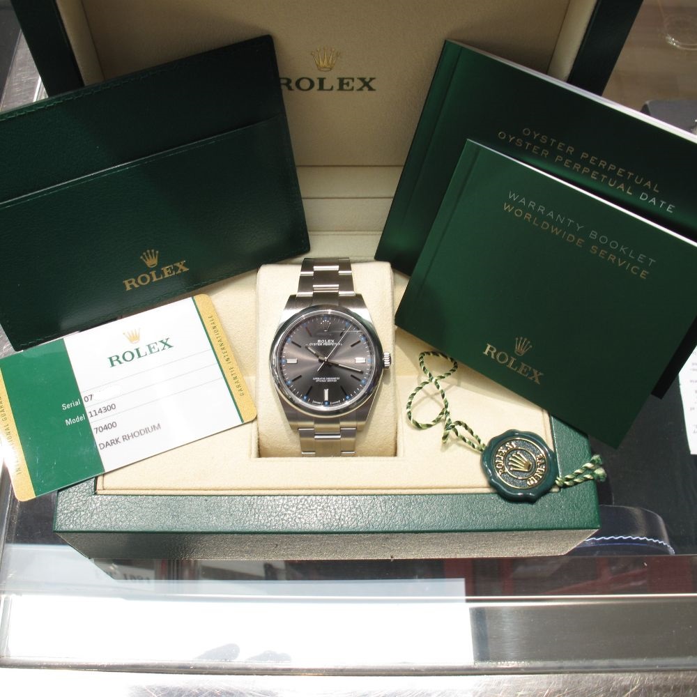 Buy Pre-Owned Rolex 39MM Oyster Perpetual (2019) Stainless Steel