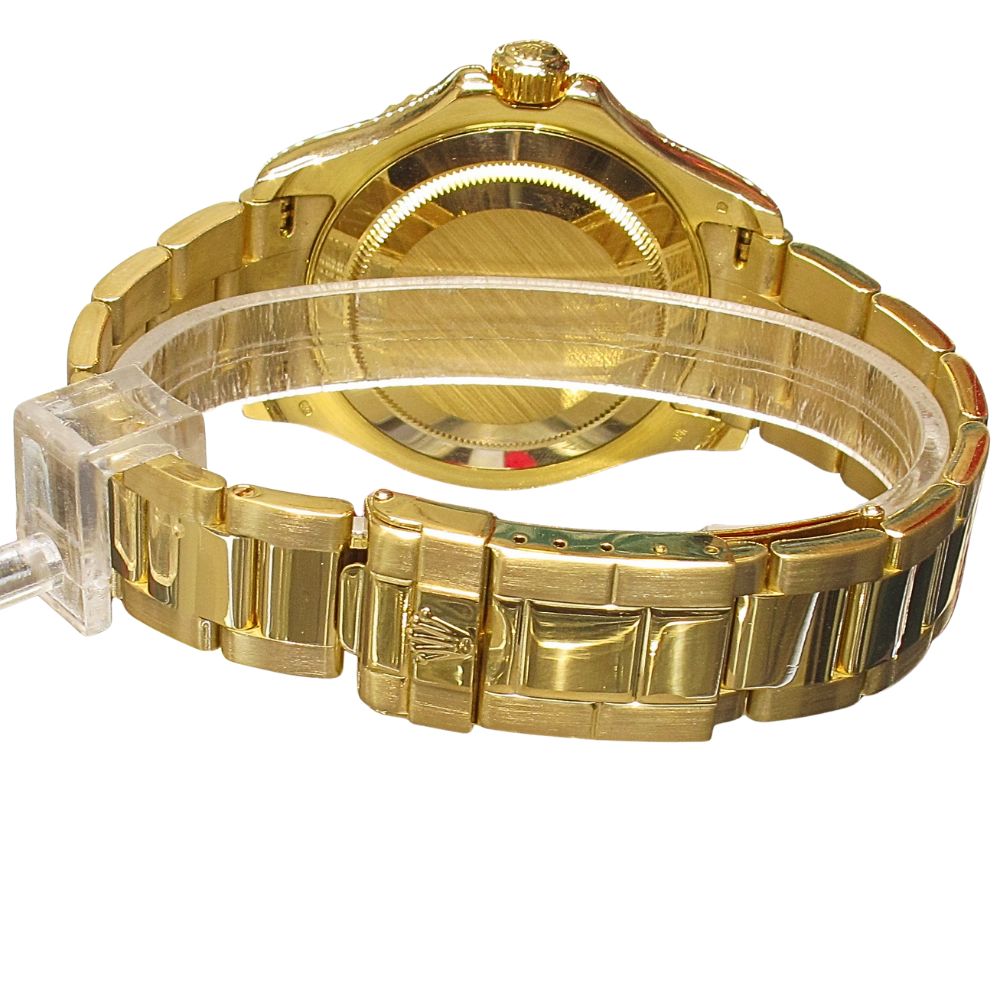Pre-Owned Rolex Yachtmaster Green And White Dial (1997) | Arnold