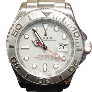 Pre-Owned Rolex 40MM Yachtmaster (2006) Stainless Steel And Platinum 16622