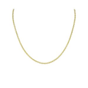 Round Cable Link 18K Yellow Gold