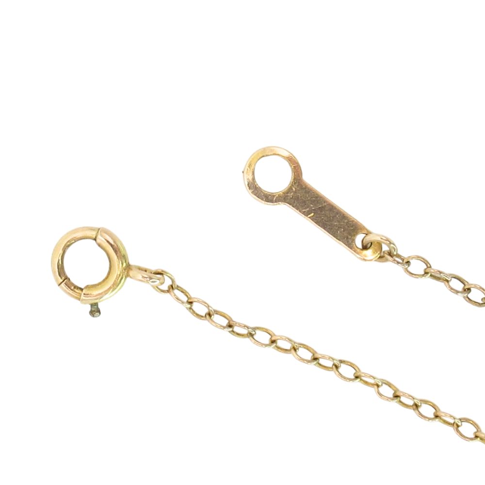 Buy Ruby & Pearl Victorian Lavalier Necklace 10K Online | Arnold