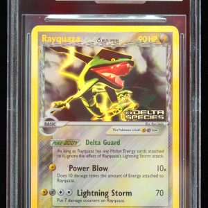 2005 Rayquaza Holo #13-113 EX Delta Species BGS 9 Pokemon Card Front
