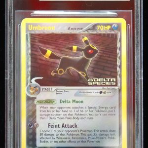 2005 Umbreon Rev Holo #17-113 Delta Species BGS 9 Pokemon Card Front