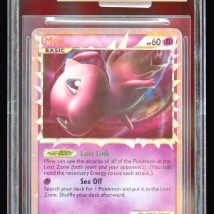2010 Mew Prime Holo #97 Triumphant BGS 9.5 Pokemon Card Front